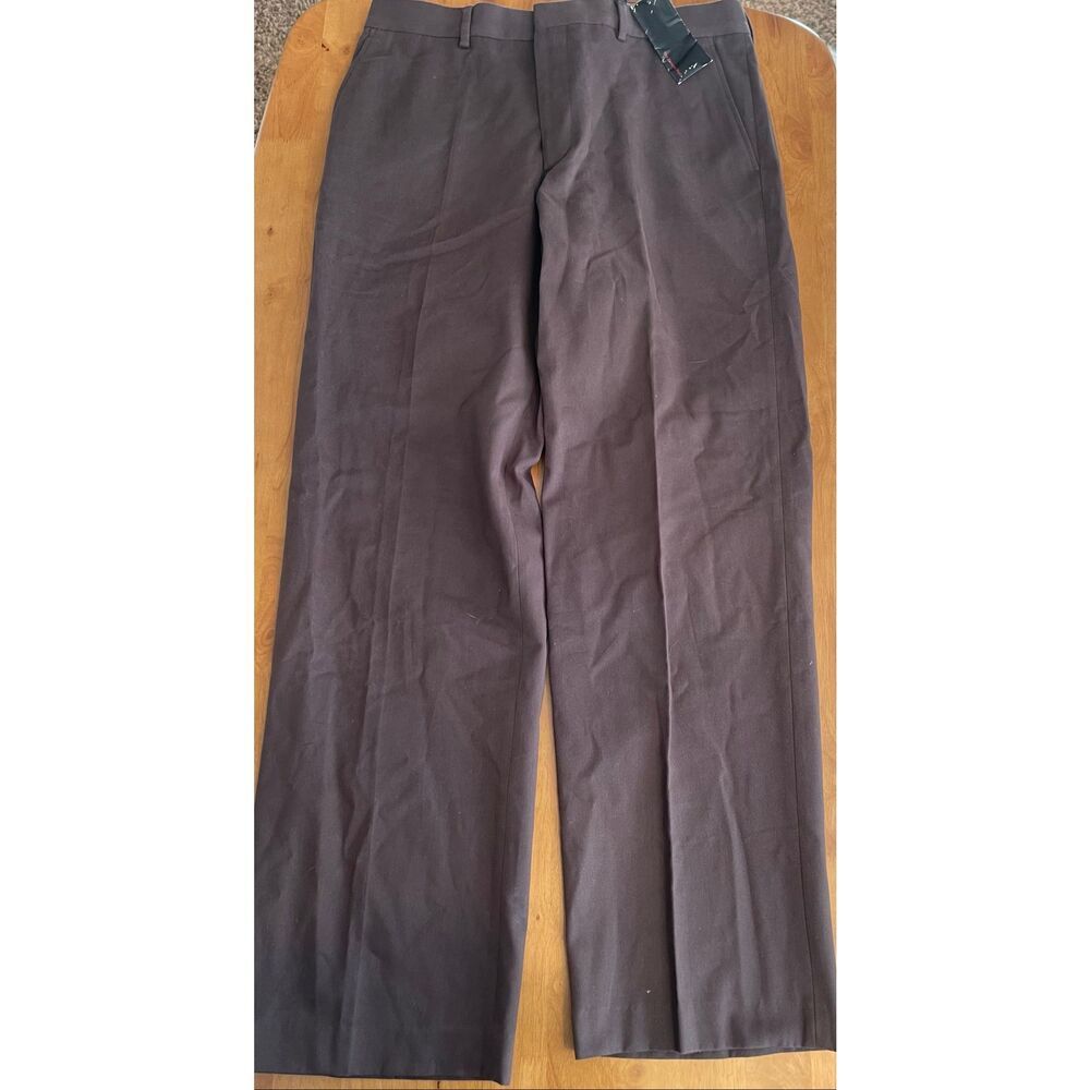 New Mens Express‎ Dress Pants Brown Size 34 x 32